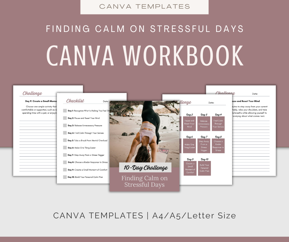 10-Day 'Finding Calm on Stressful Days' Challenge