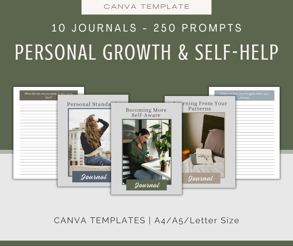 100 Mini Journals | Journal and Prompts Bundle