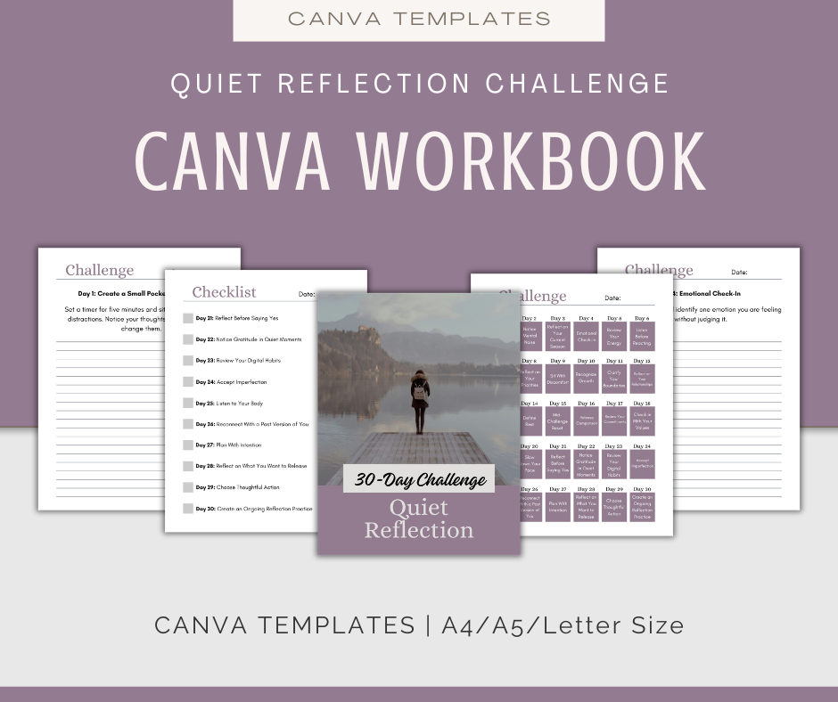 30-Day Quiet Reflection Challenge