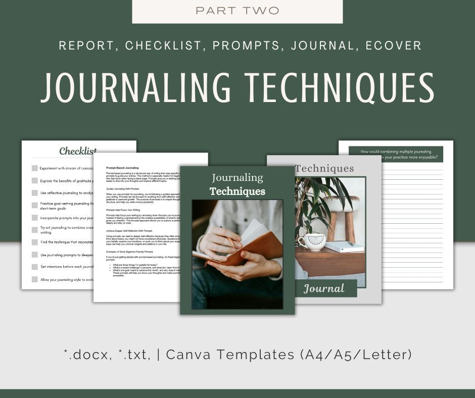 4-Part eCourse: Start a Journaling Practice