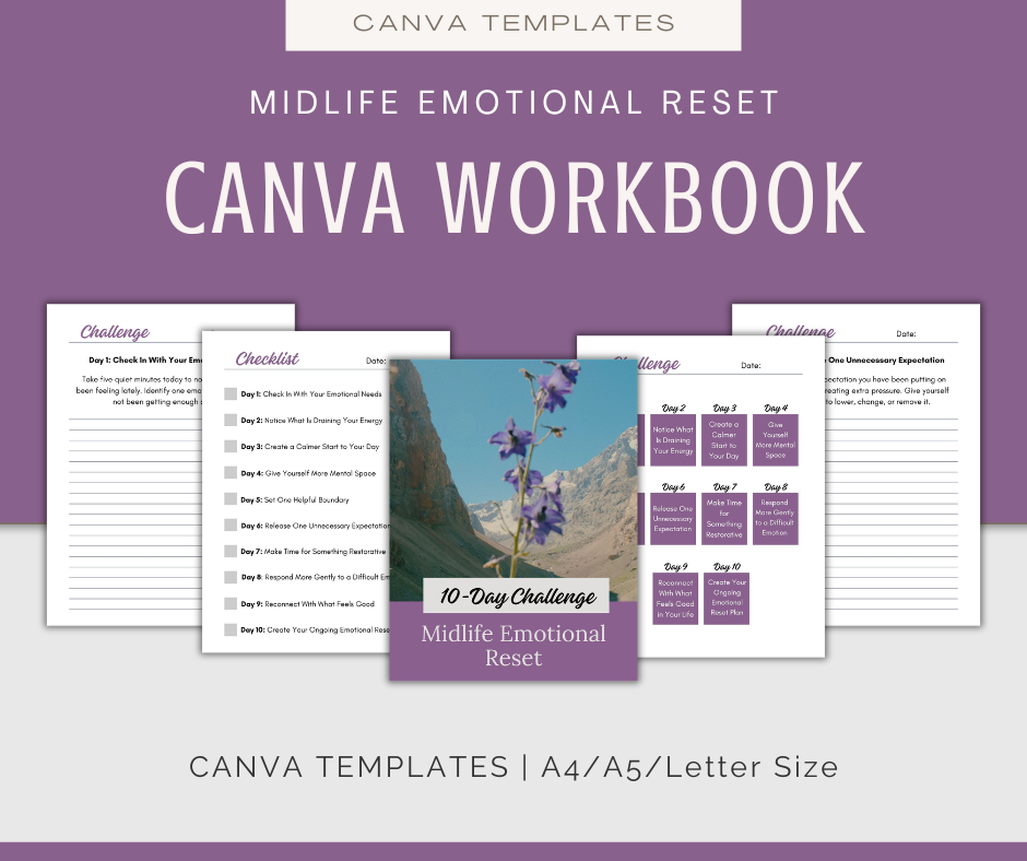 10-Day 'Midlife Emotional Reset' Challenge