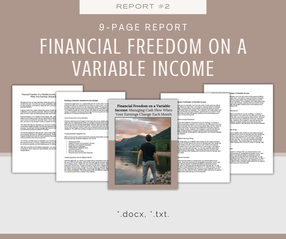 Financial Freedom Reports | 5 Report Bundle