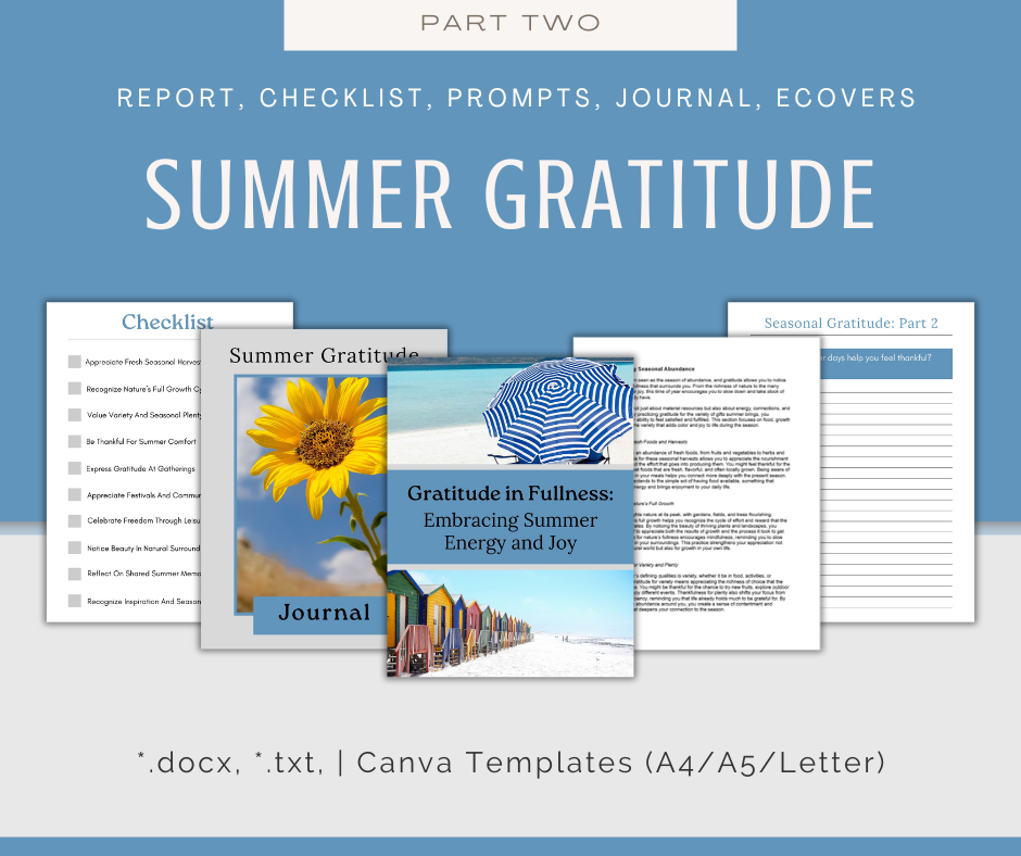 4-Part eCourse: Seasonal Gratitude