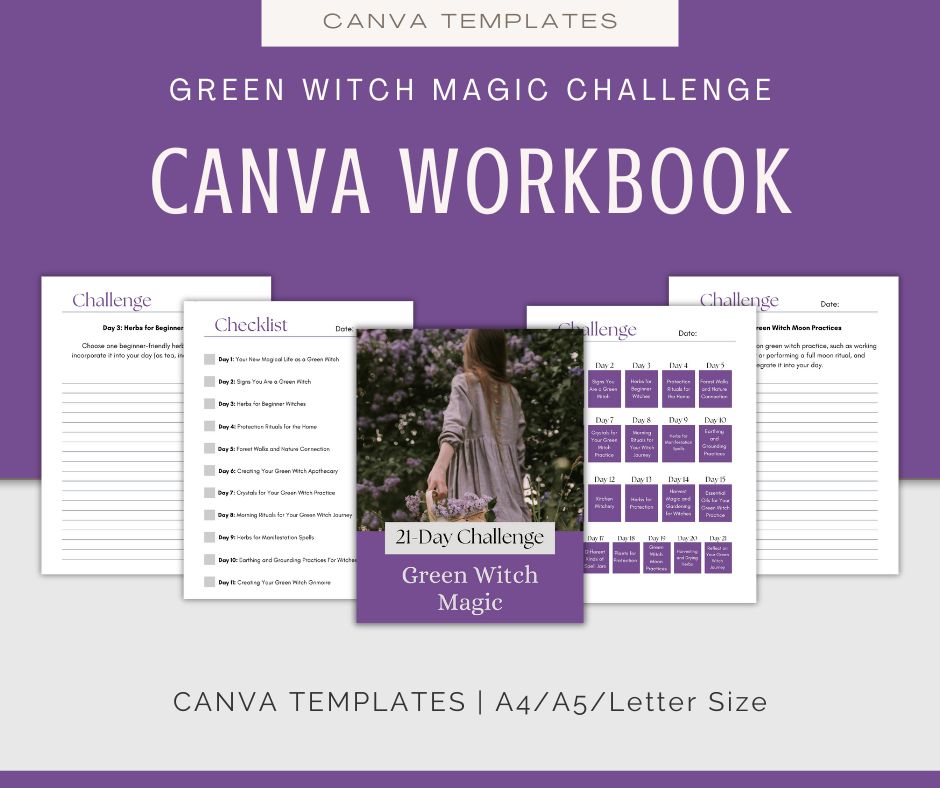 21-Day Green Witch Magic Challenge