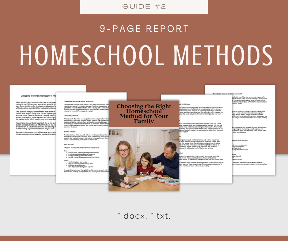 Homeschooling 101 | Content Bundle