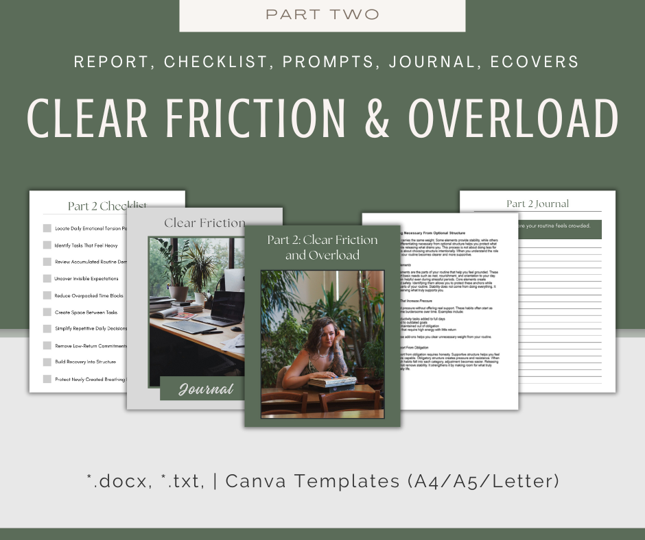 4-Part eCourse: Reset Your Routine