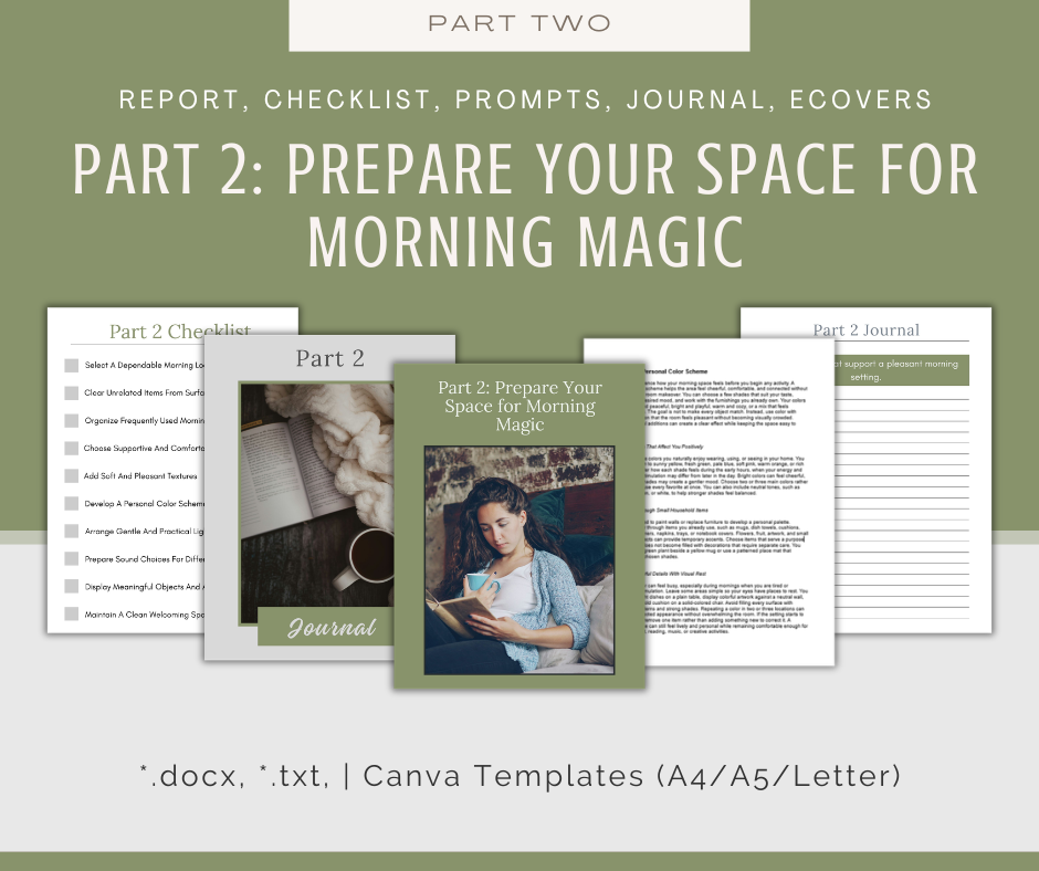 4-Part eCourse: Whimsical Morning Routine
