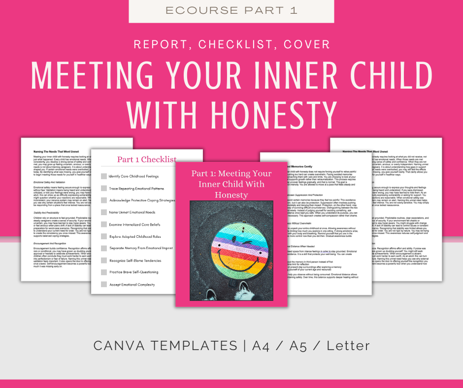 Reconnect With Your Inner Child | MEGA Content and Templates Bundle