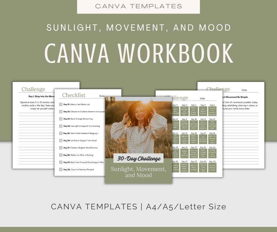 30-Day 'Sunlight, Movement, and Mood' Challenge