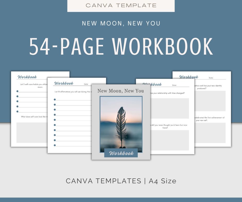 New Moon, New You | Journal & Affirmations Bundle