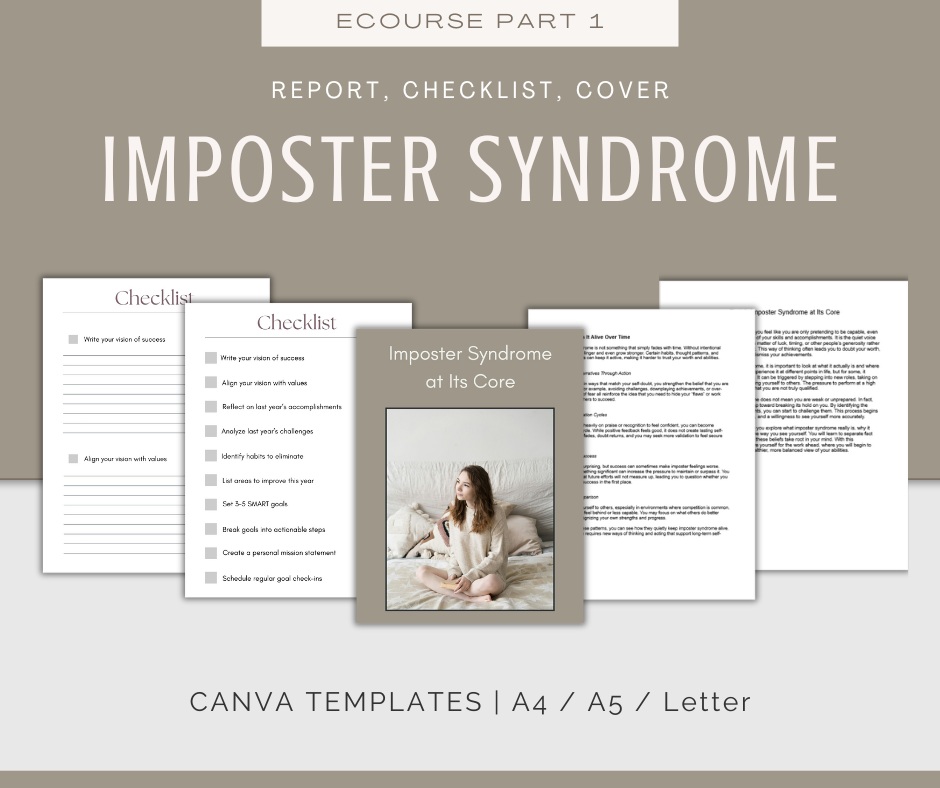 Imposter Syndrome | MEGA Content and Templates Bundle