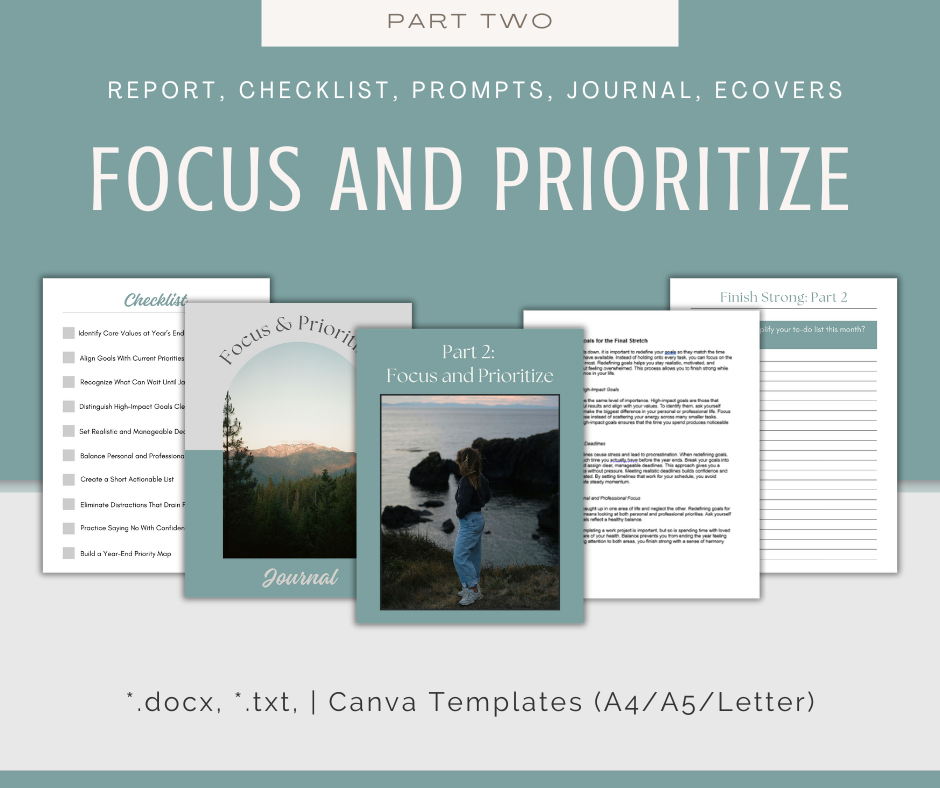 4-Part eCourse: Finish Strong