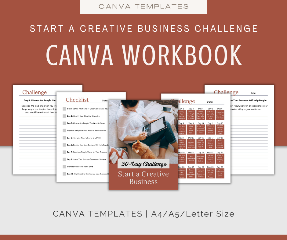 30-Day 'How to Start a Creative Business' Challenge