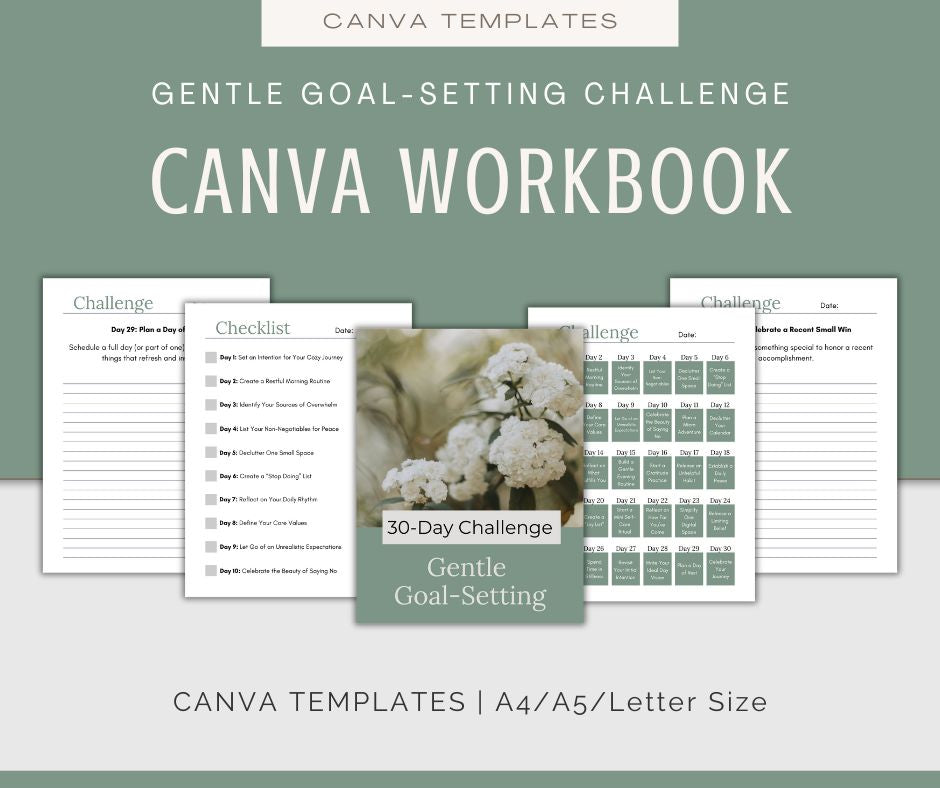 30-Day Gentle Goal-Setting Challenge