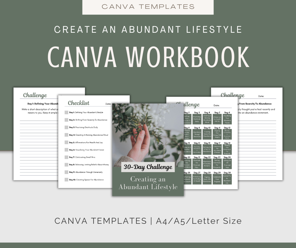 30-Day Creating an Abundant Lifestyle Challenge
