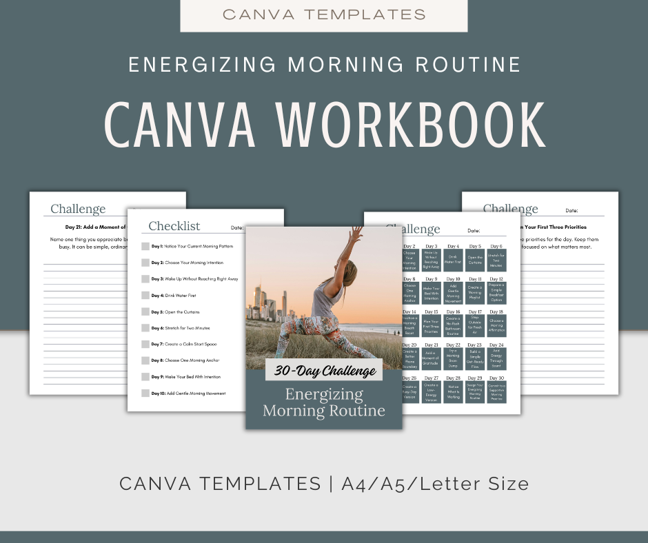 30-Day 'Energizing Morning Routine' Challenge