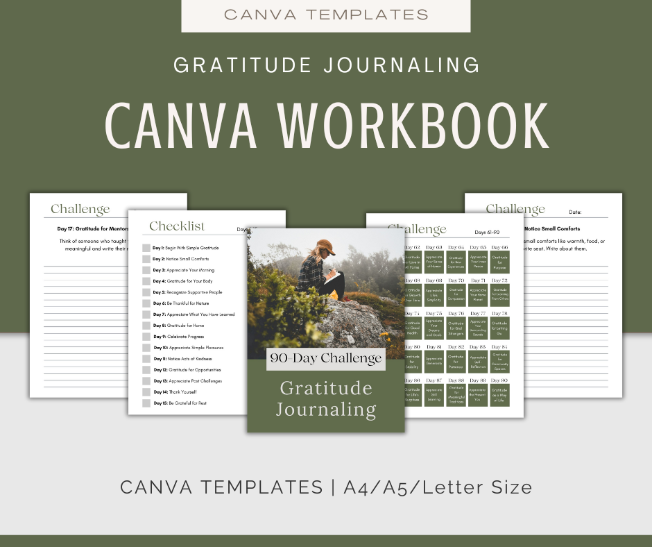 90-Day Gratitude Journaling Challenge