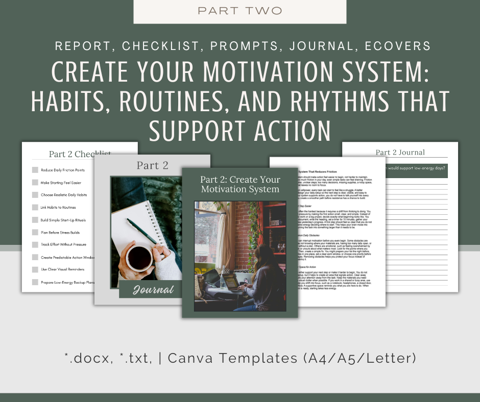 4-Part eCourse: Sustainable Motivation