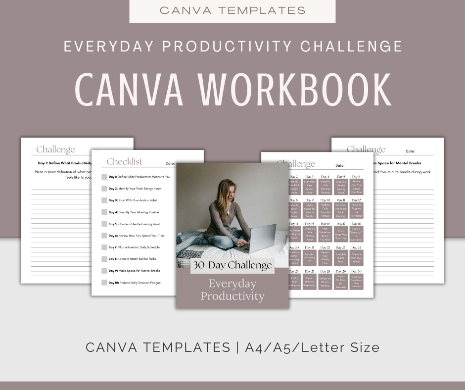 30-Day Everyday Productivity Challenge