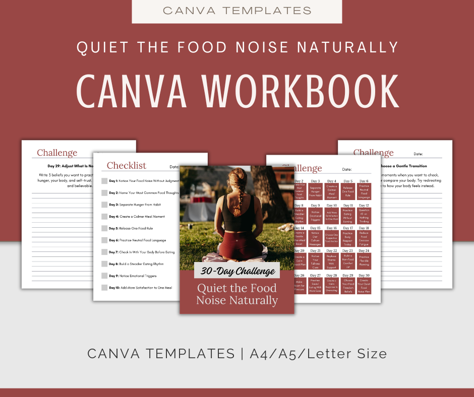 30-Day 'Quiet the Food Noise Naturally' Challenge