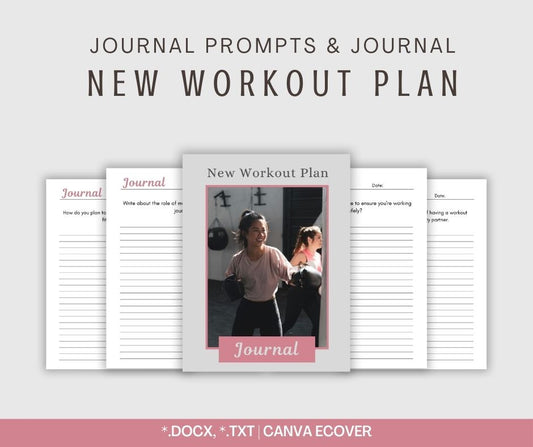New Workout Plan | Mini Journal