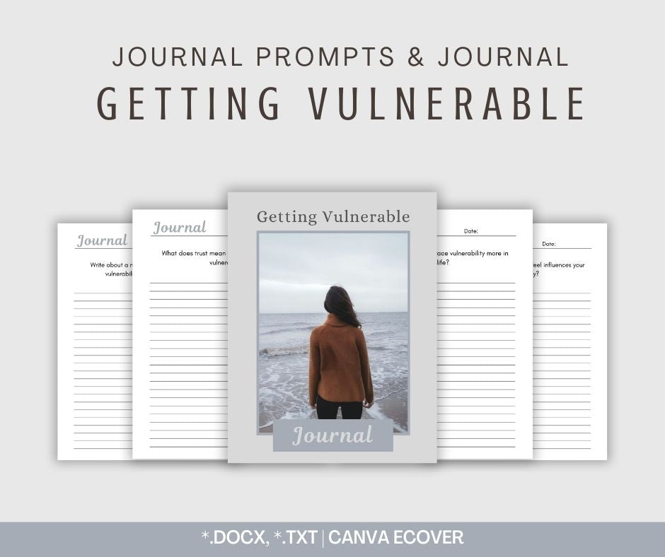 Vulnerability Journal Question Getting Vulnerable | Mini Journal – Happy Healthy Content