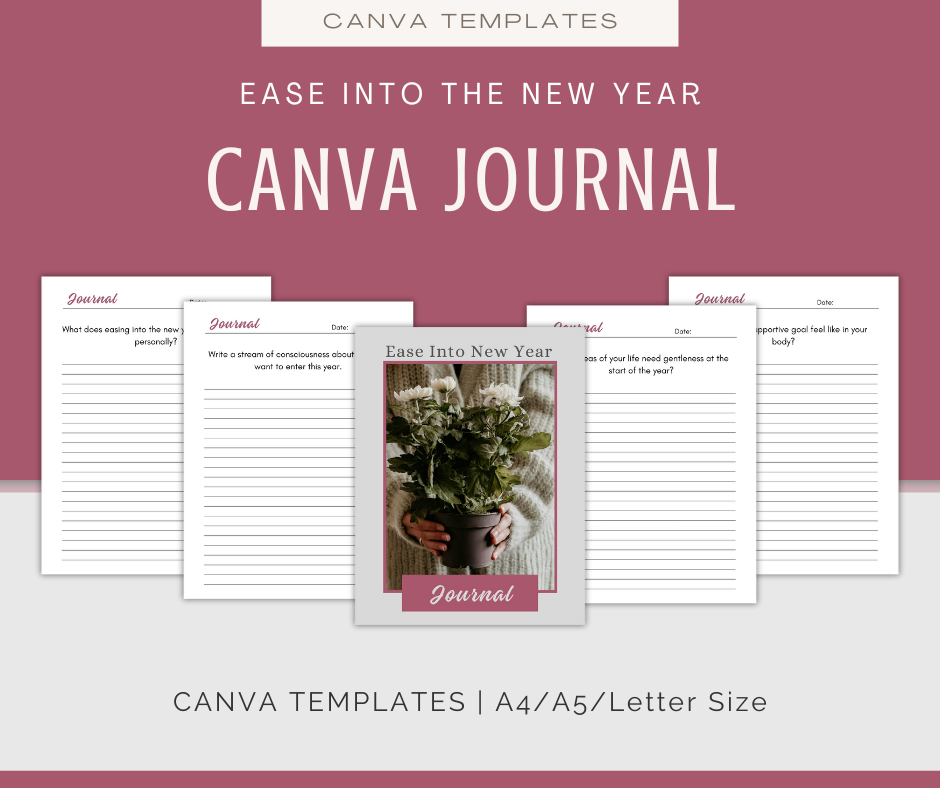 Ease Into the New Year | Content & Journal Bundle