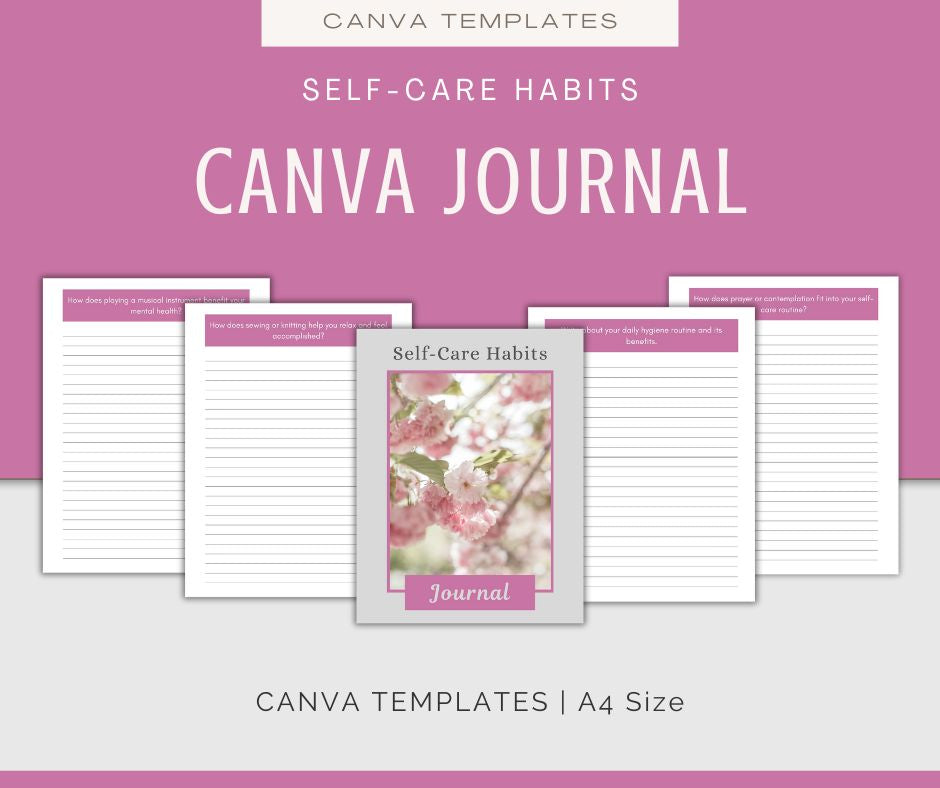 Self-Care Habits | Content & Journal Bundle