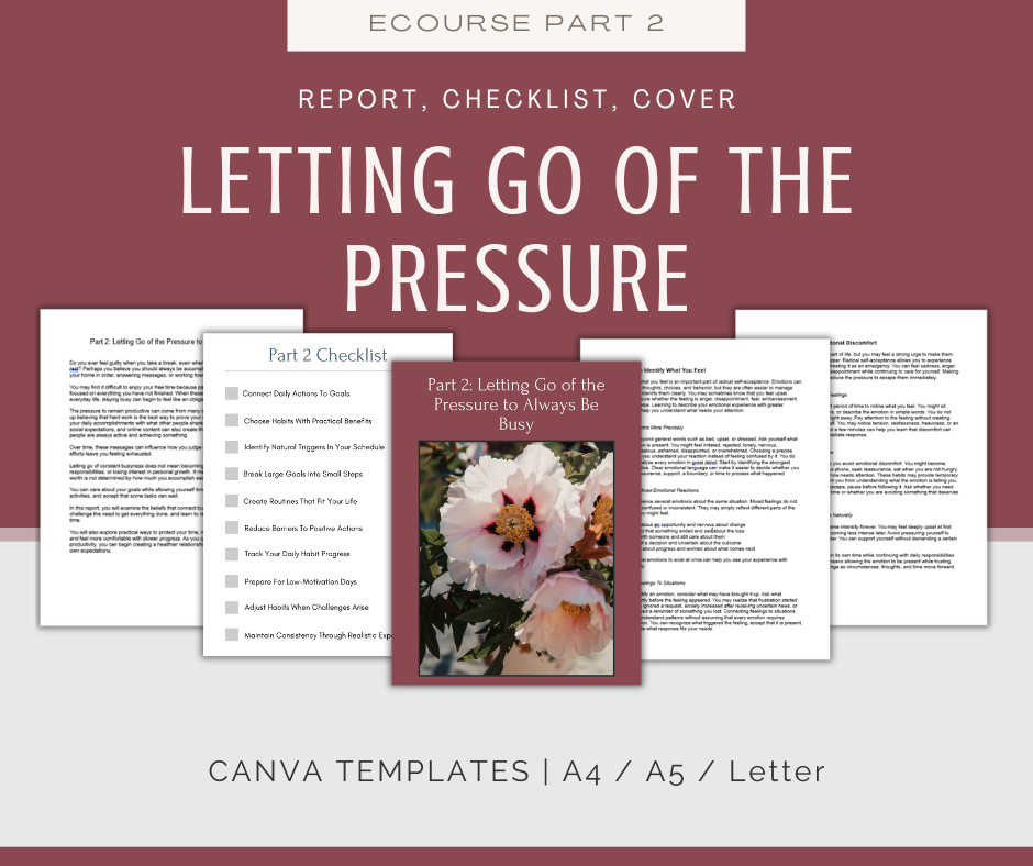 The Art of Slowing Down | MEGA Content and Templates Bundle