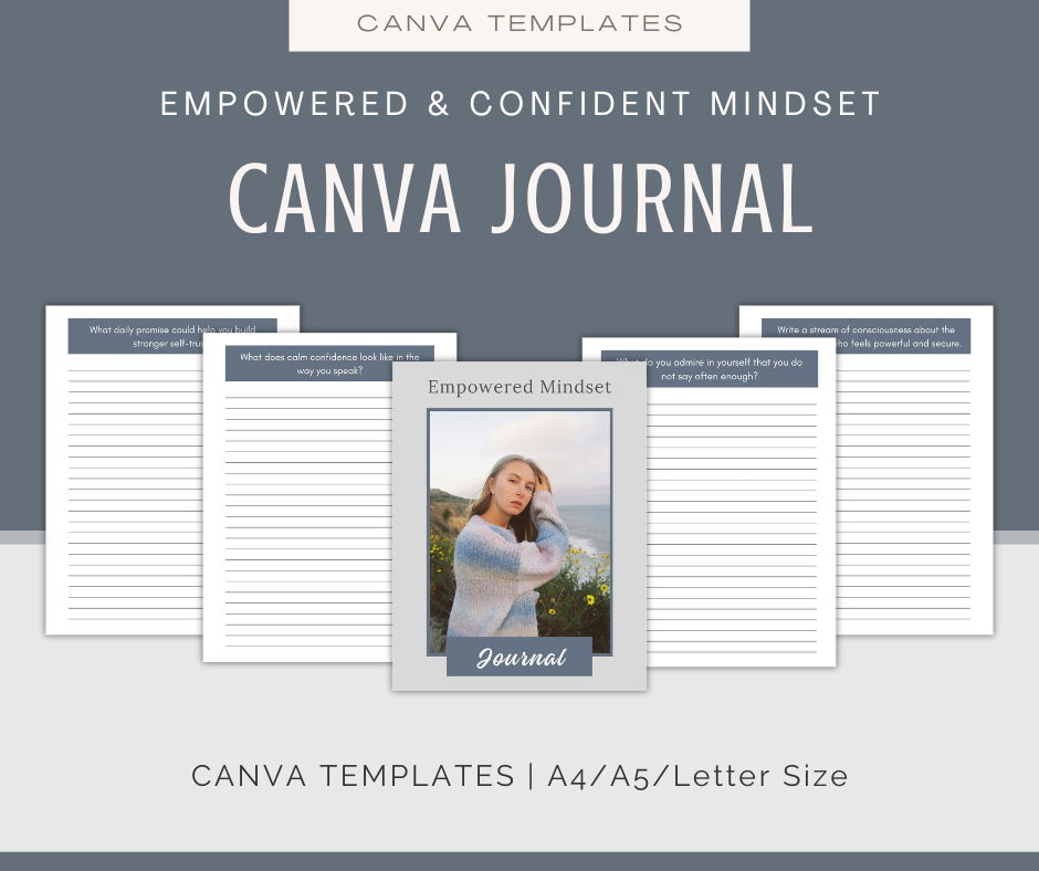 Empowered and Confident Mindset | Content & Journal Bundle