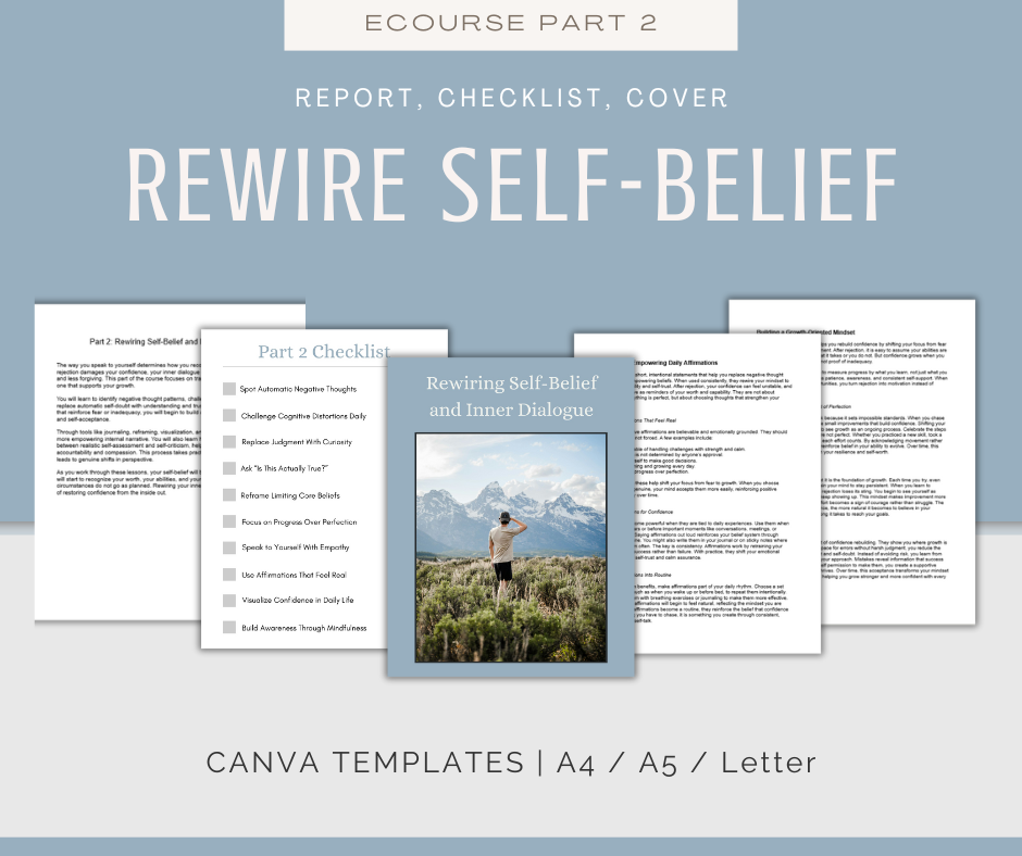 Confidence Comeback | MEGA Content and Templates Bundle