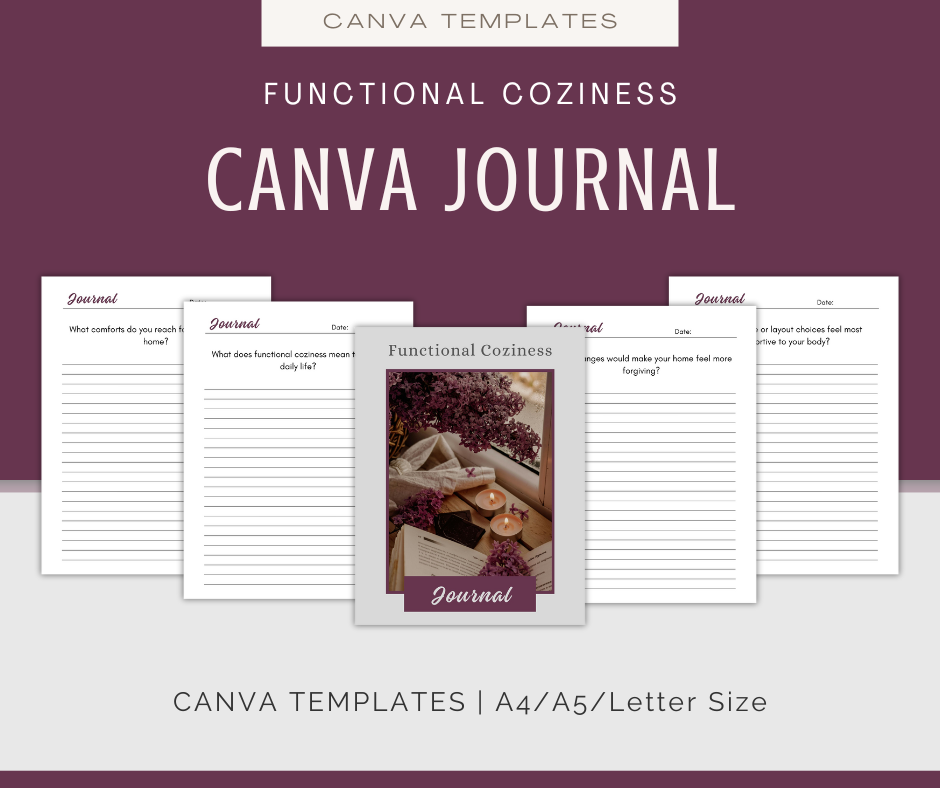 Functional Coziness | Content & Journal Bundle