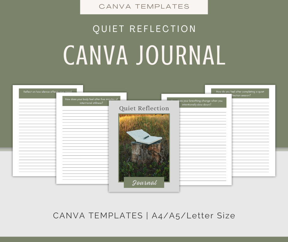 Quiet Reflection | Content & Journal Bundle
