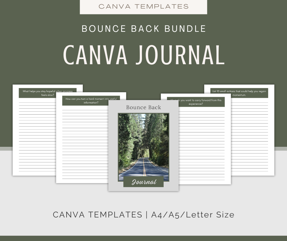 Bounce Back | Content & Journal Bundle