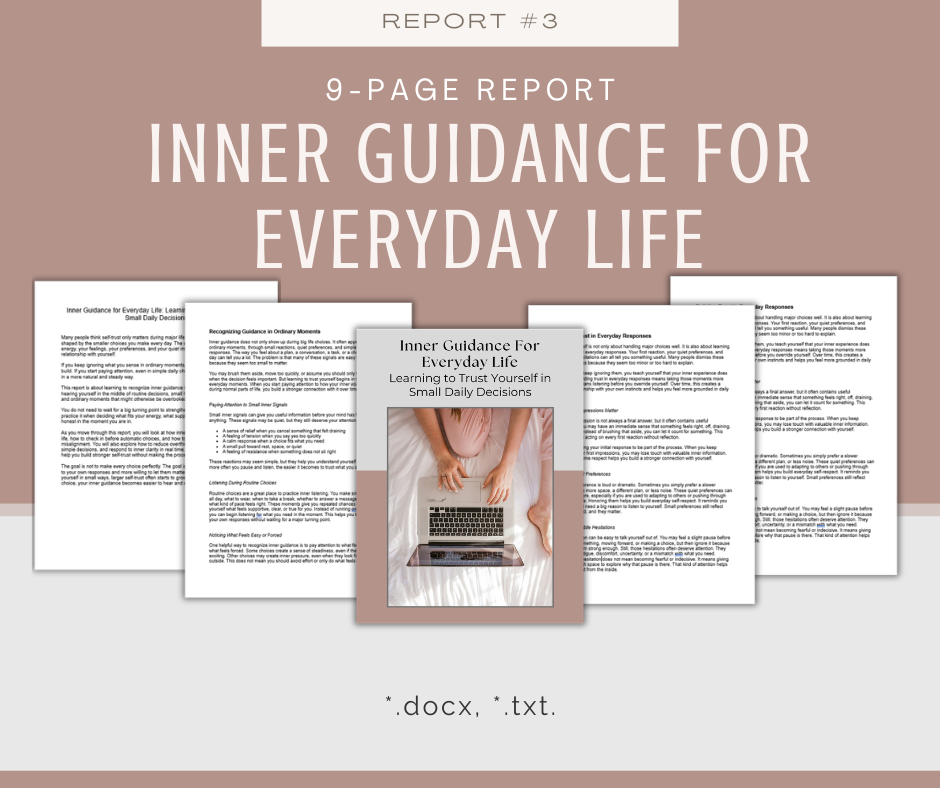 Self-Reflection Reports | 10 Report Bundle