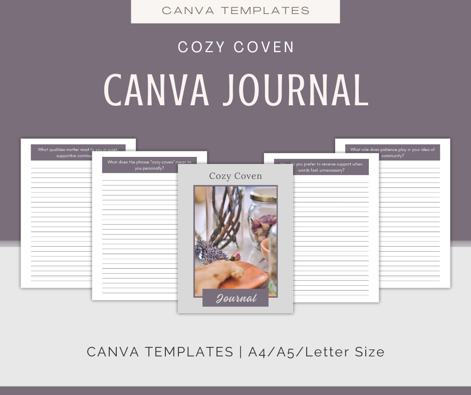 Cozy Coven | Content & Journal Bundle