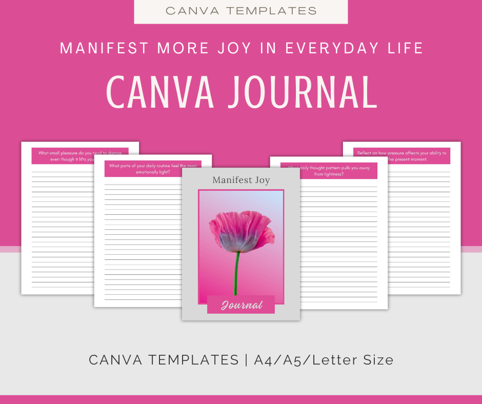 Manifest Joy in Everyday Life | Content & Journal Bundle