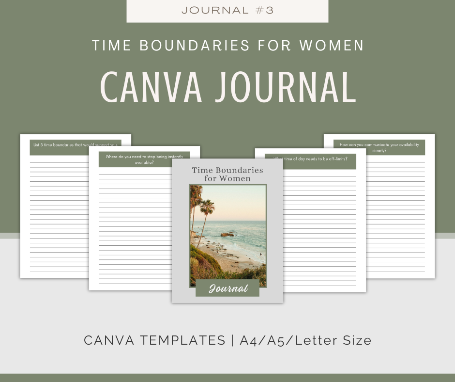 Women Reclaiming Their Time Journal Collection | 10 Journals