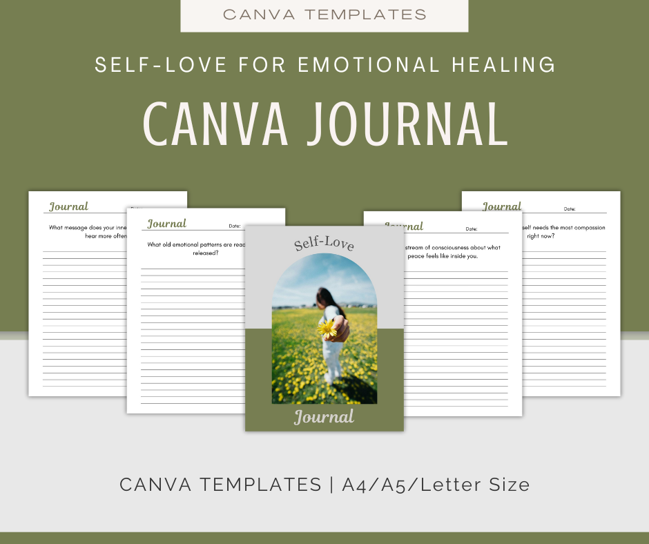 Self-Love For Emotional Healing | Content & Journal Bundle
