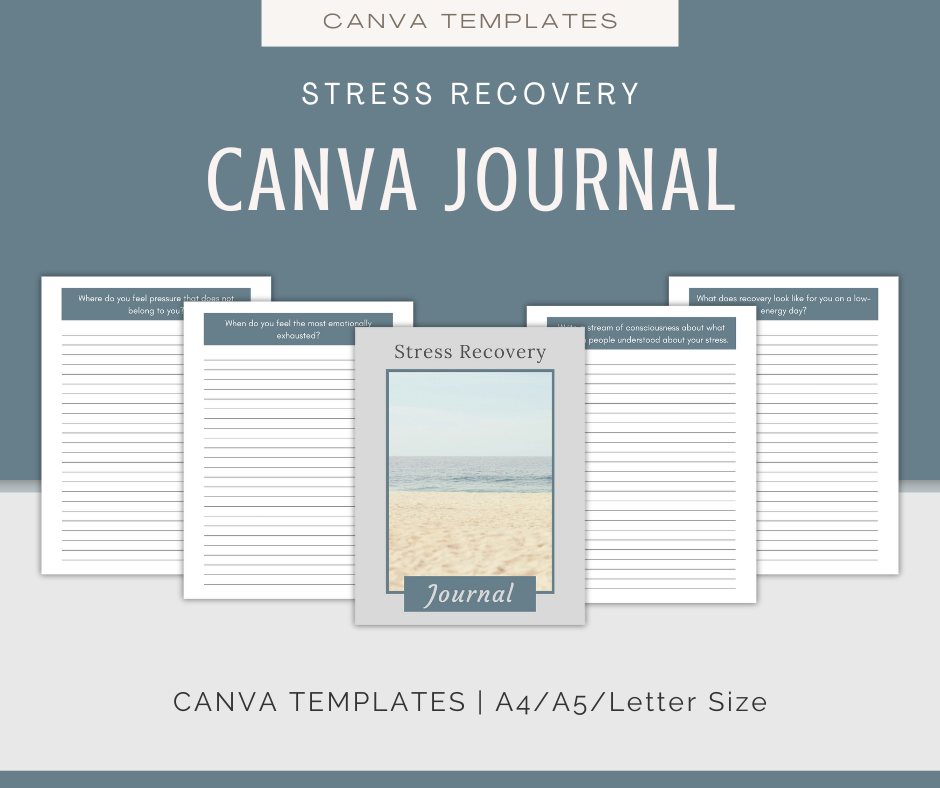 Stress Recovery | Content & Journal Bundle