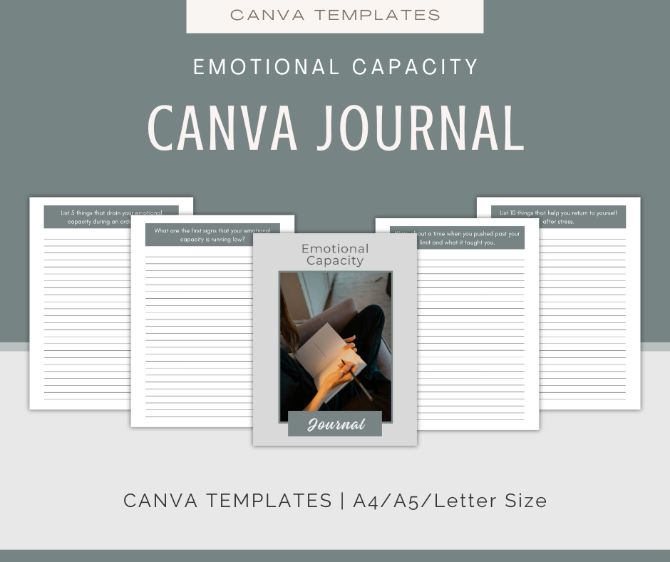 Emotional Capacity | Content & Journal Bundle