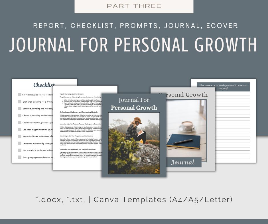 4-Part eCourse: Start a Journaling Practice