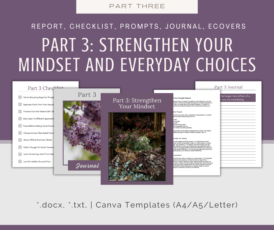 4-Part eCourse: Daily Self-Improvement