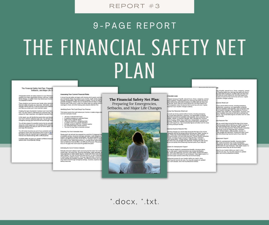 Financial Freedom Reports | 5 Report Bundle