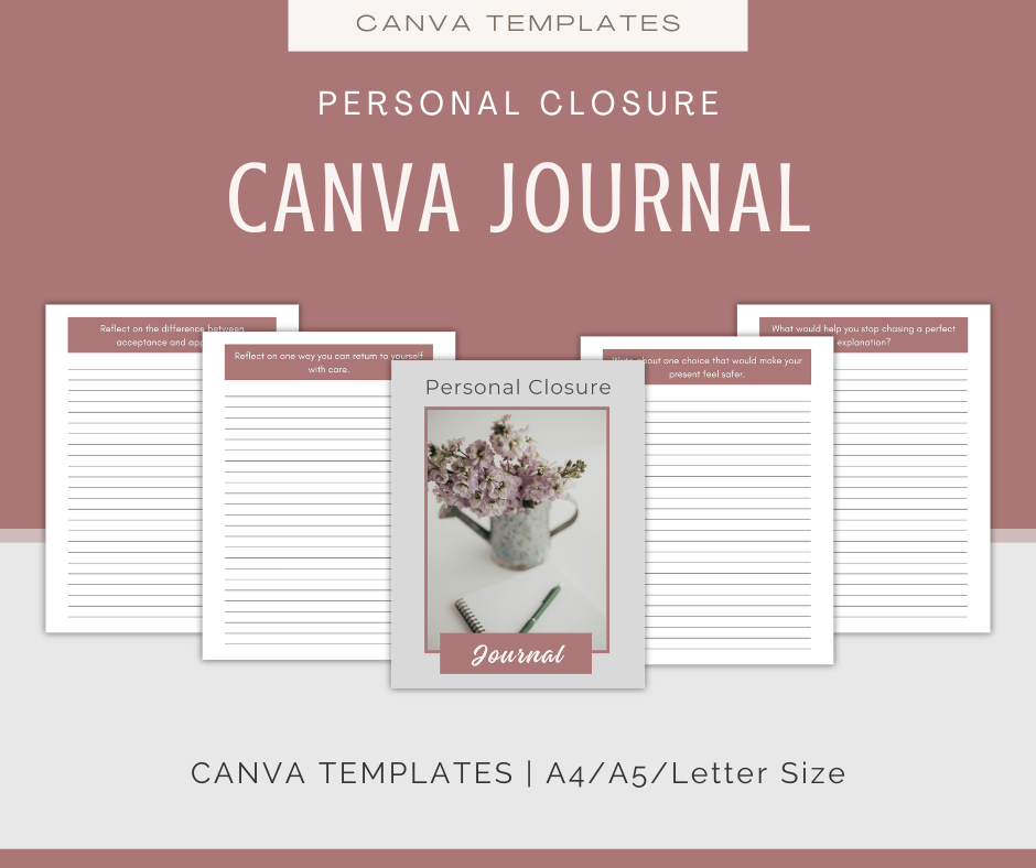 Personal Closure | Content & Journal Bundle