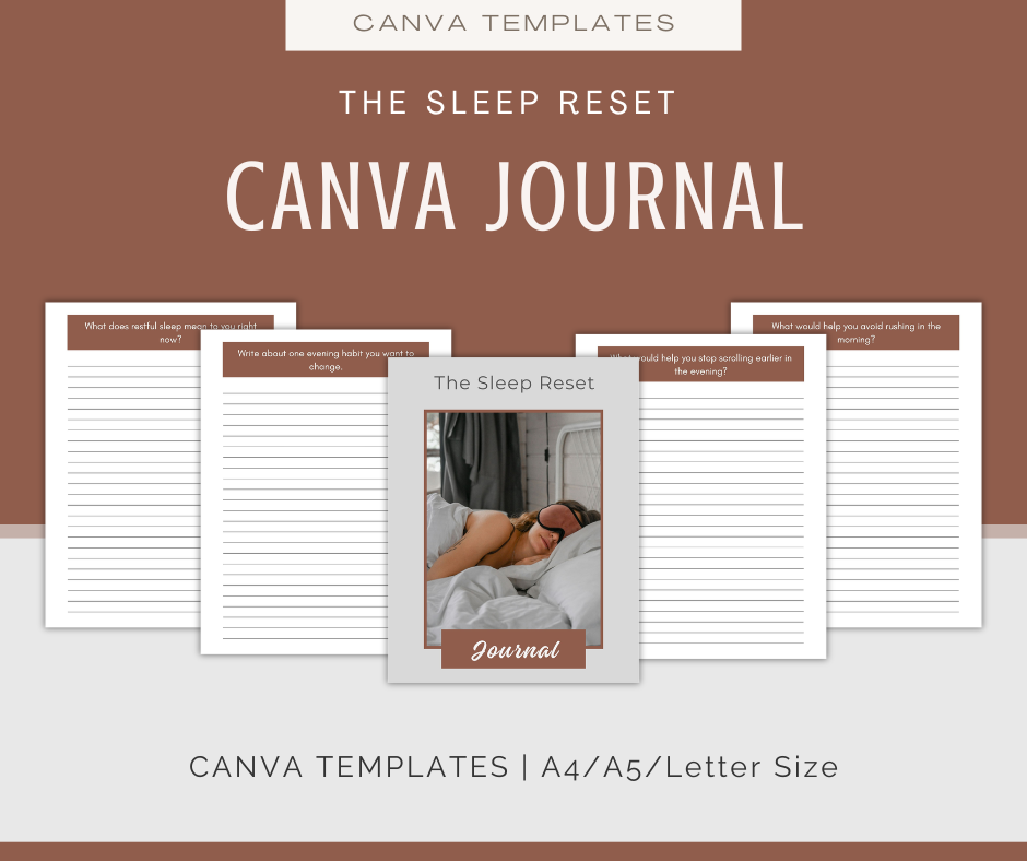 The Sleep Reset | Content & Journal Bundle
