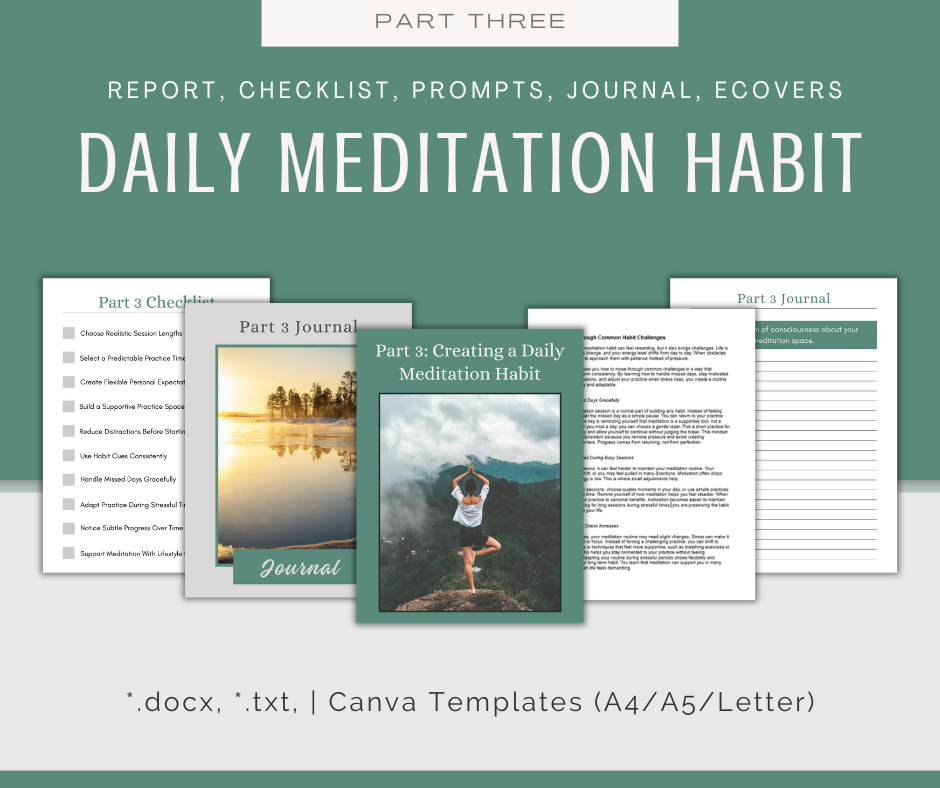 4-Part eCourse: Meditation For Beginners