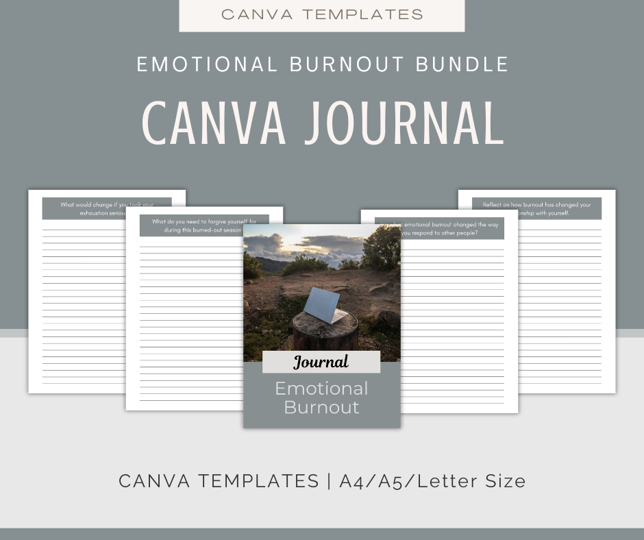 Emotional Burnout | Content & Journal Bundle