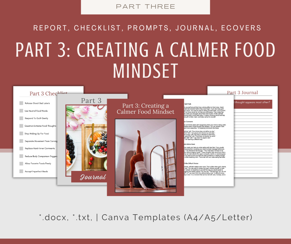 4-Part eCourse: Quiet the Food Noise Naturally