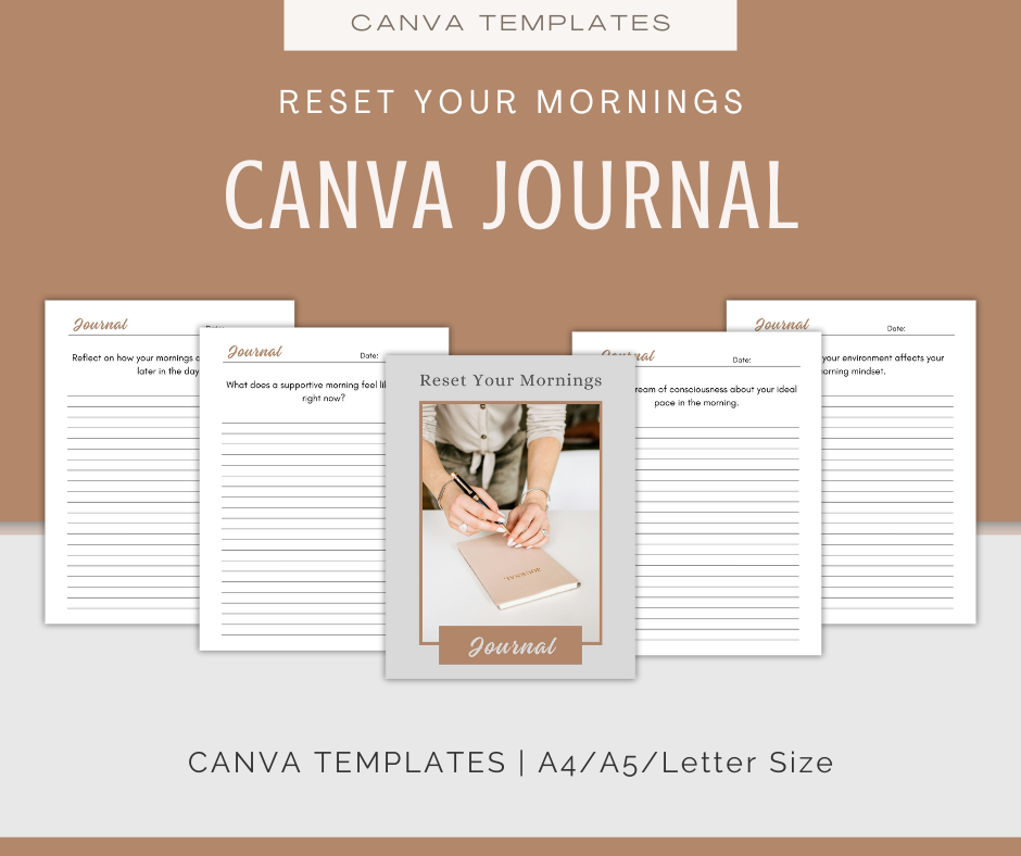Reset Your Mornings | Content & Journal Bundle
